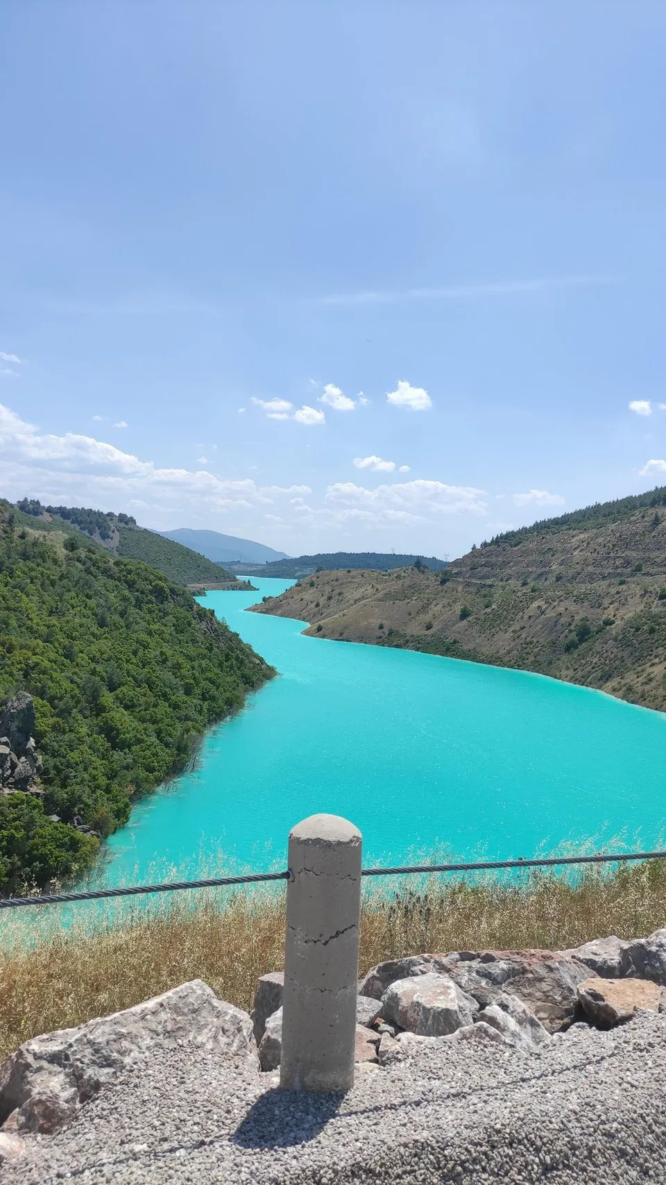 Su yapıları denetimi yapılan baraj ve rezervuar
